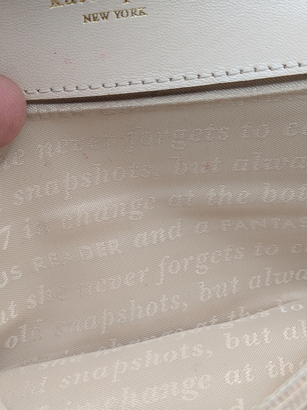 kate spade Storybook Olive Bow Clutch Wallet - Picture 10 of 10
